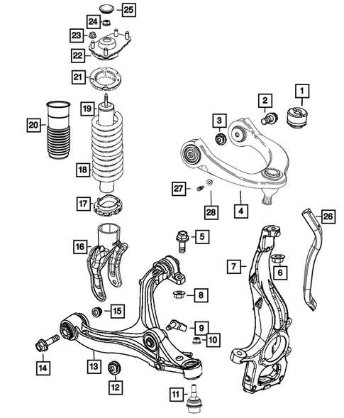 dodge durango parts diagram