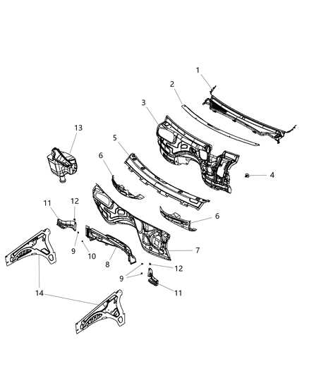 dodge durango parts diagram