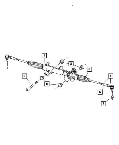 dodge ram 1500 4x4 front end parts diagram