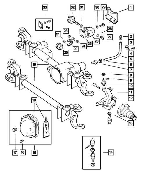 dodge ram front end parts diagram