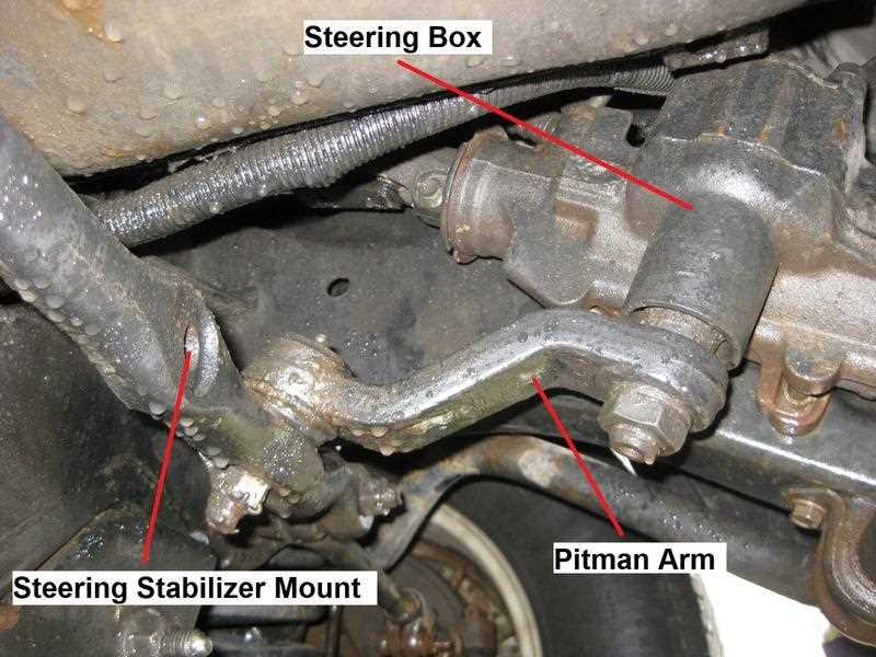 dodge ram steering parts diagram