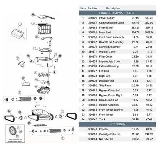 dolphin nautilus cc parts diagram