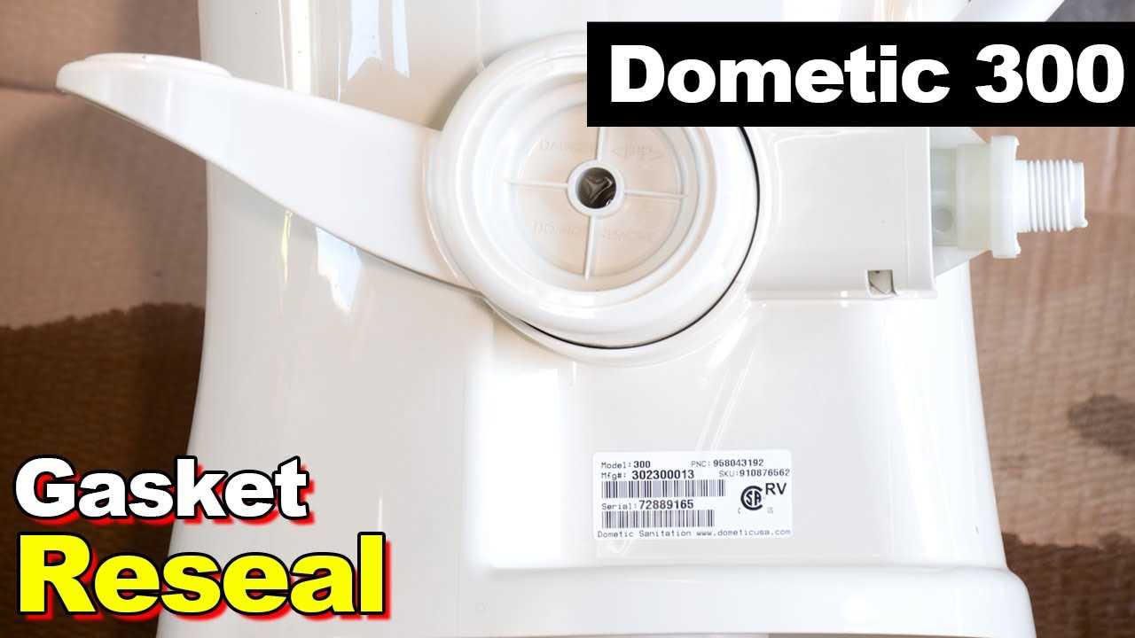 dometic 300 rv toilet parts diagram