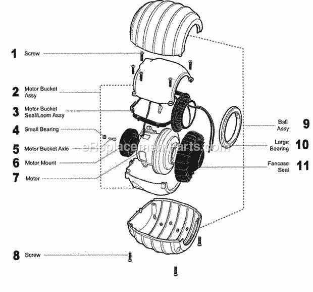 dyson ball vacuum parts diagram