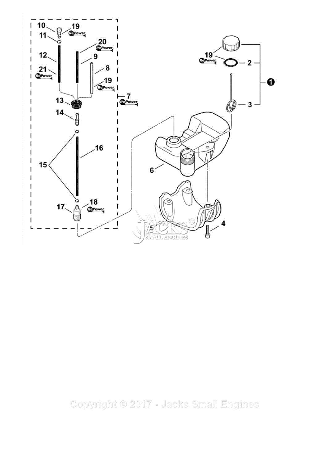 echo edger parts diagram