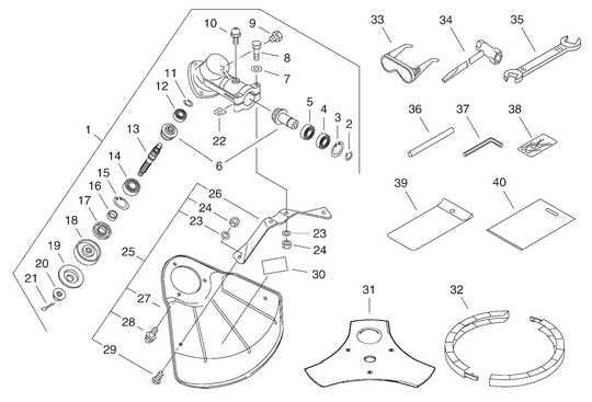 echo srm 225 parts diagram