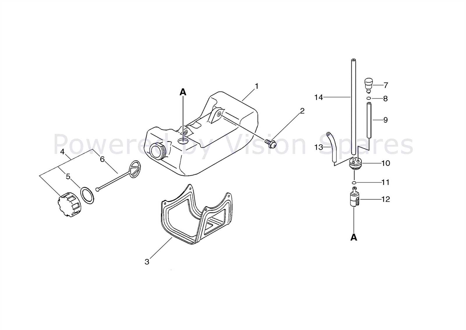 echo string trimmer parts diagram