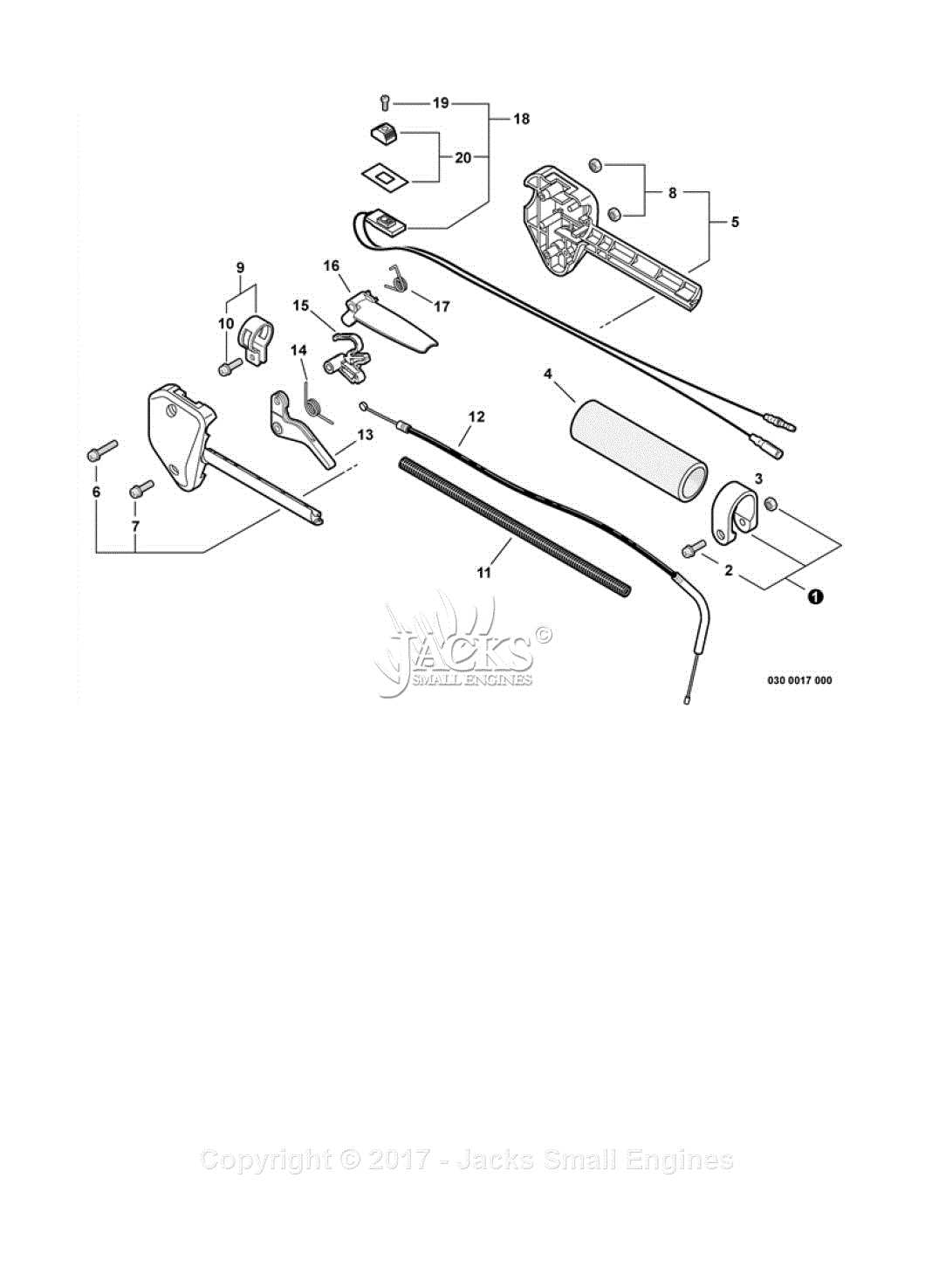 echo trimmer parts diagram