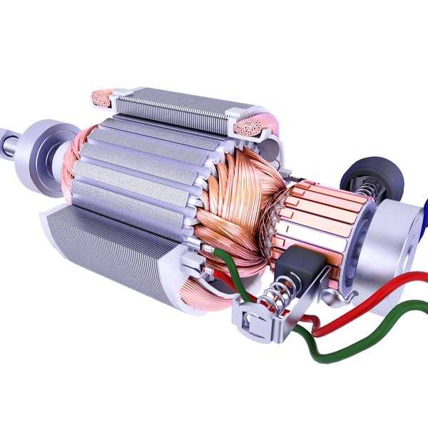 electric motor parts diagram