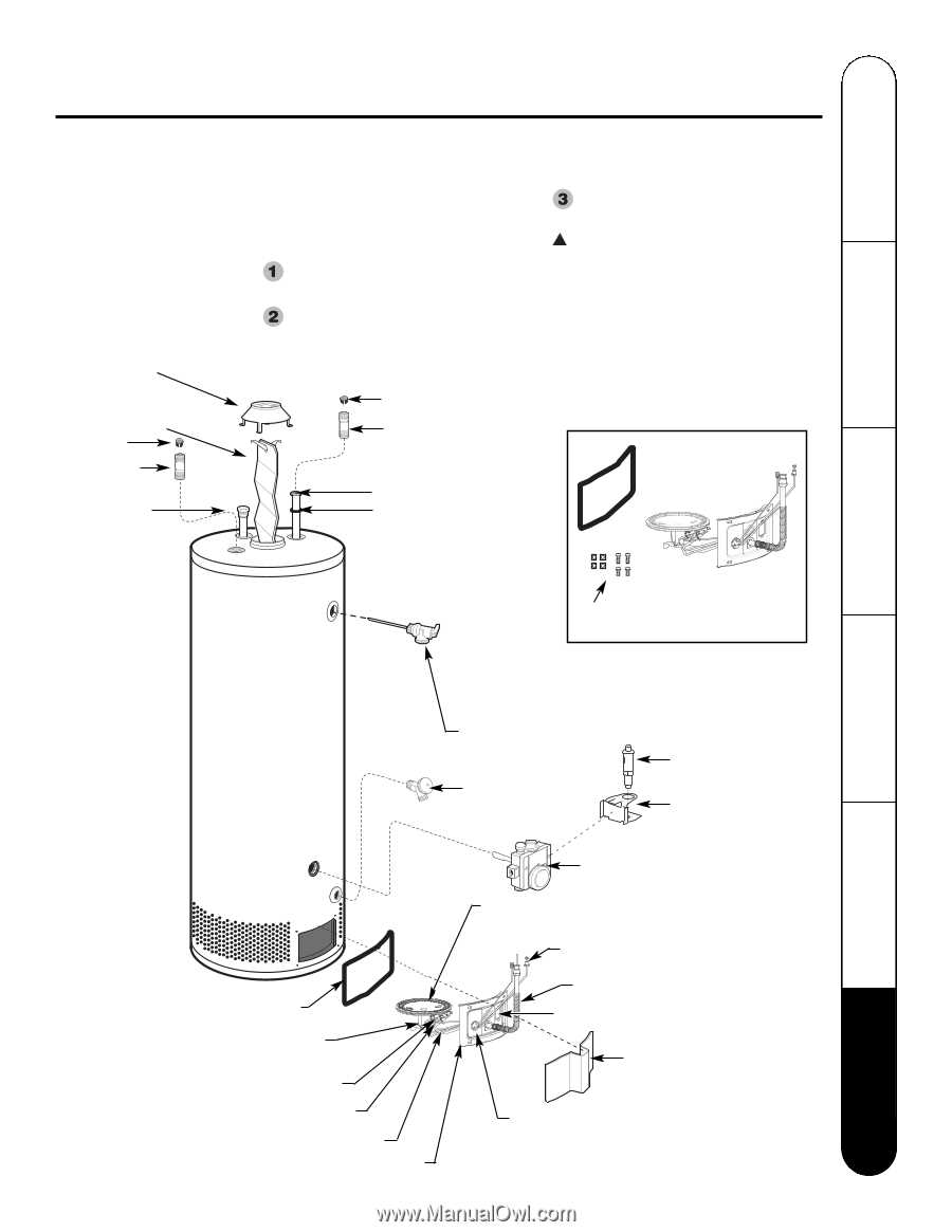 electric water heater parts diagram