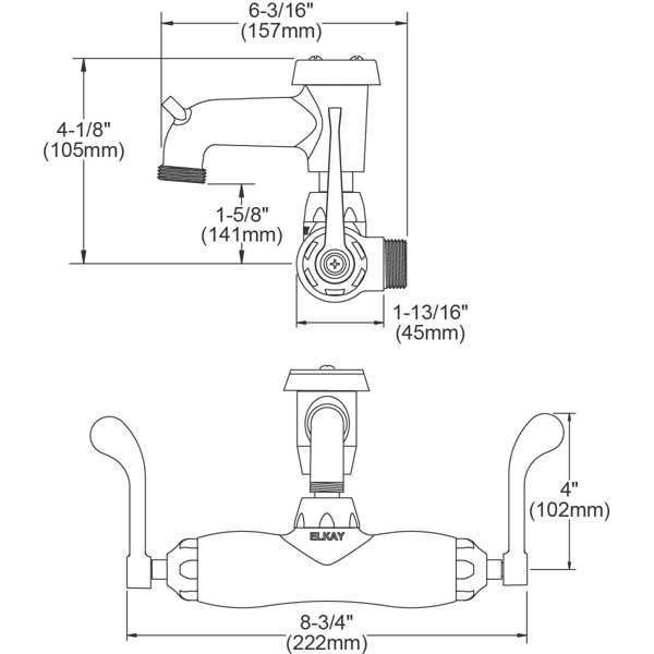 elkay faucet parts diagram