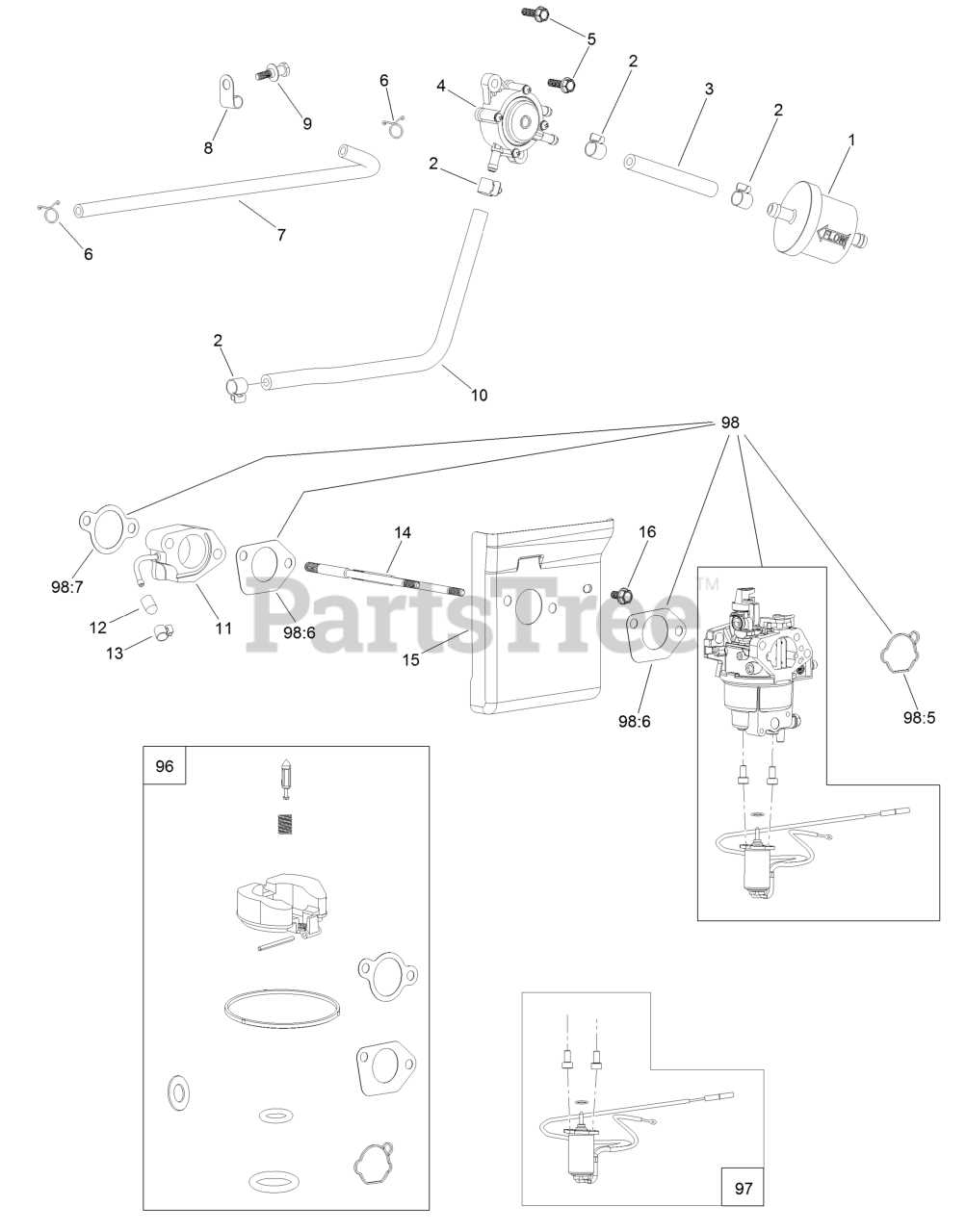 exmark quest parts diagram