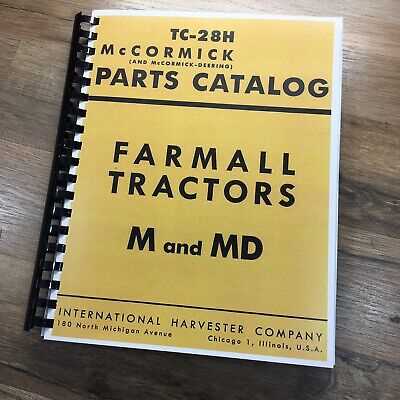 farmall m parts diagram