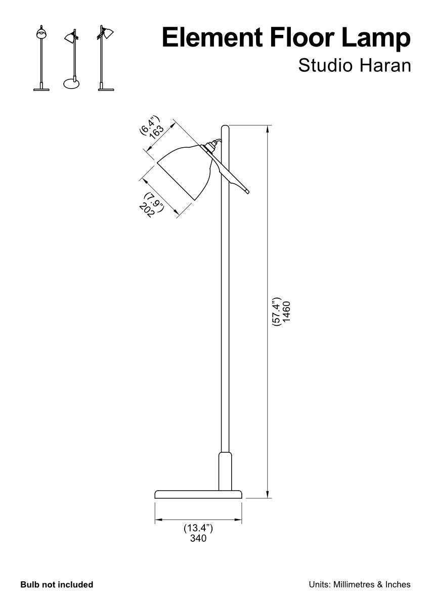 floor lamp parts diagram