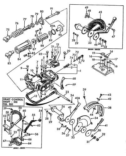 ford 3600 tractor parts diagram