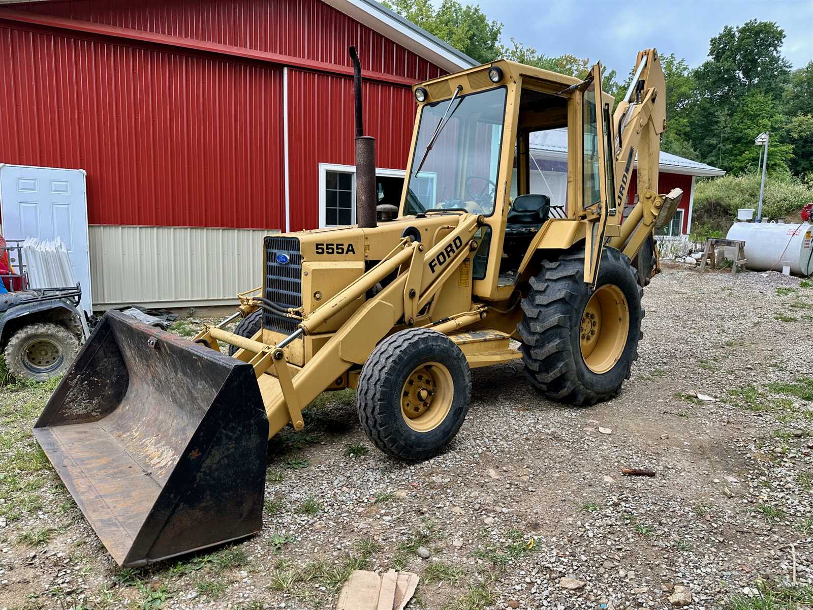 ford 555 backhoe parts diagram