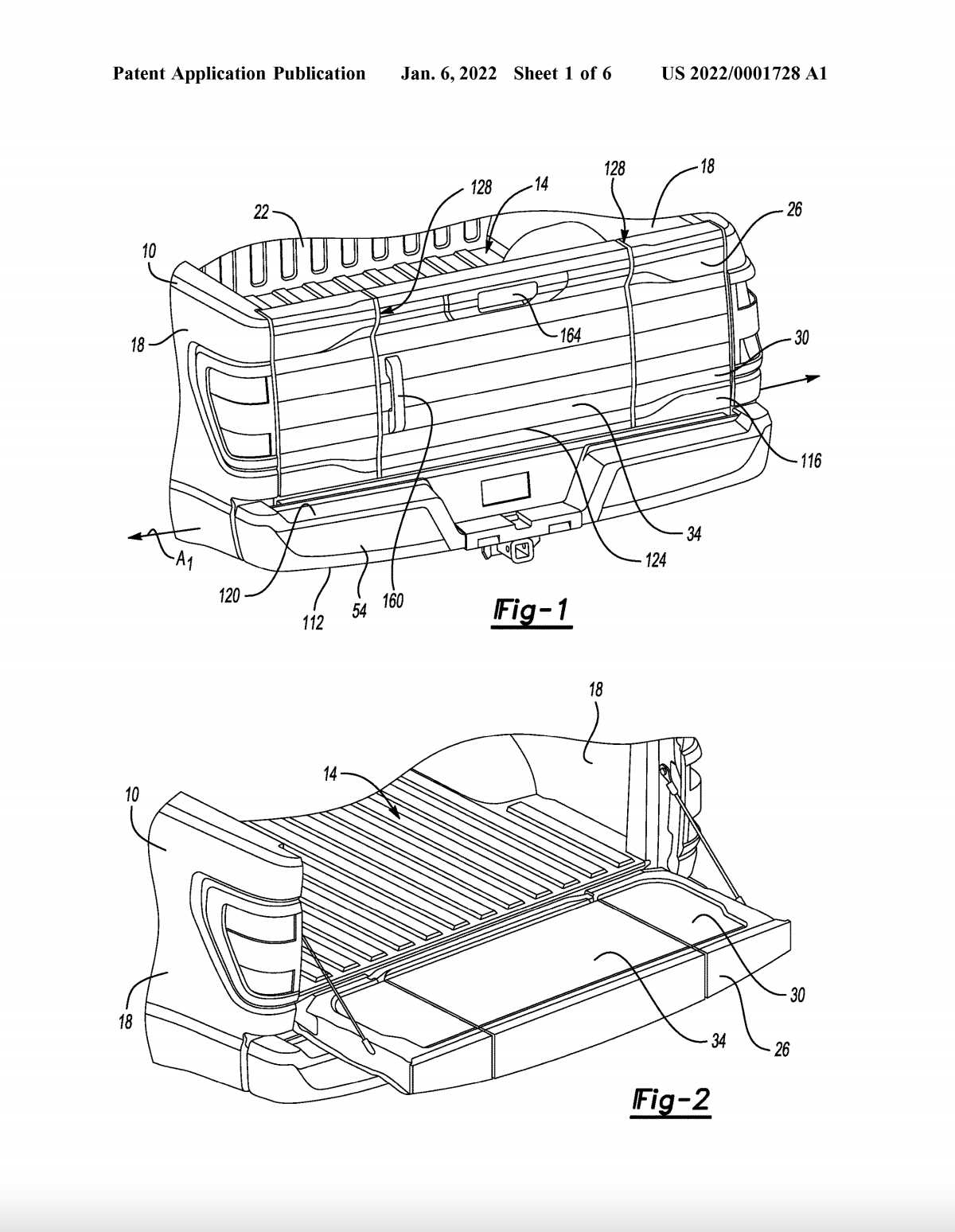 ford tailgate parts diagram