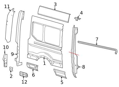 ford transit parts diagram