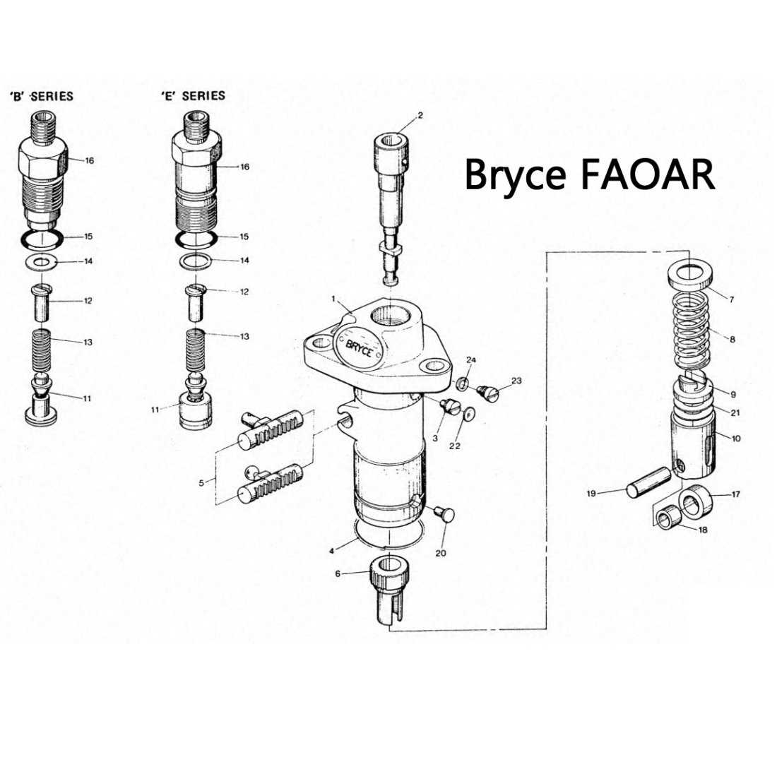 fuel pump parts diagram