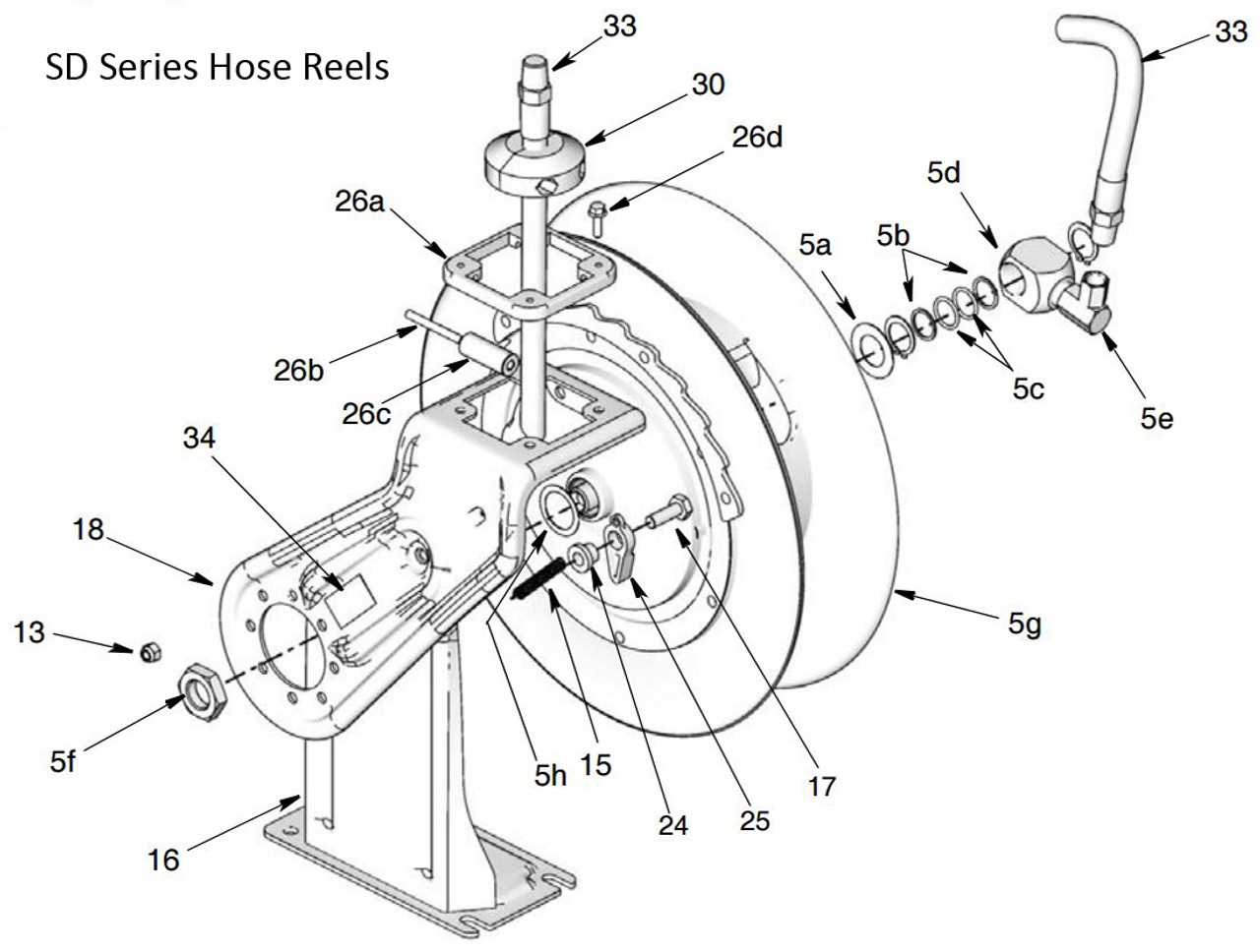 garden hose parts diagram