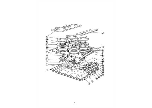 gas oven parts diagram