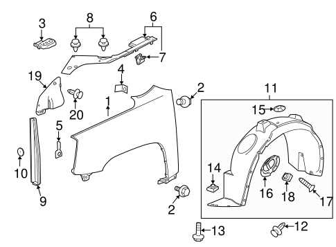 gmc terrain parts diagram