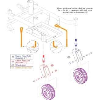 gogo scooter parts diagram