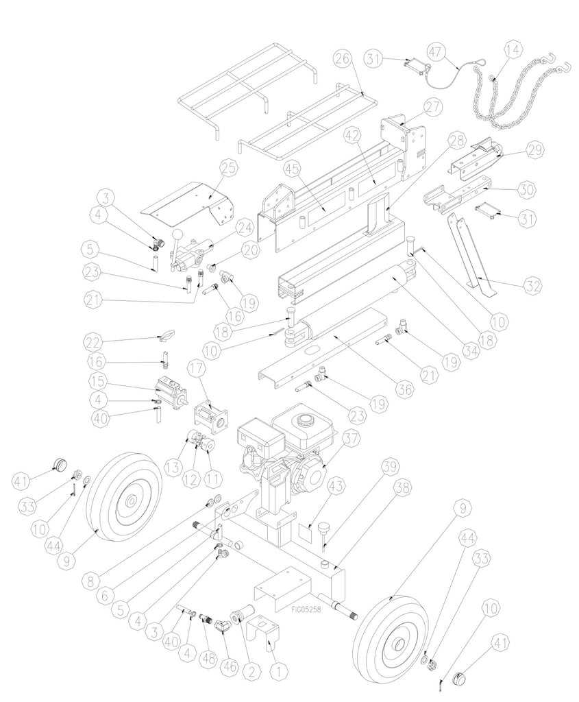 grasshopper 223 parts diagram