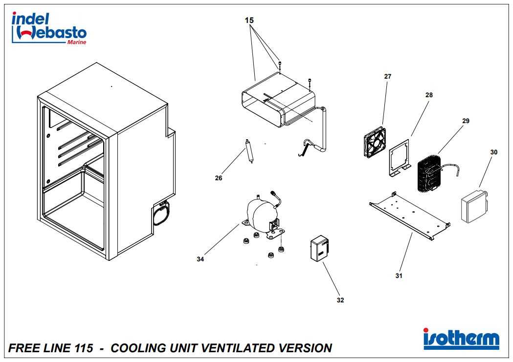 haier mini fridge parts diagram