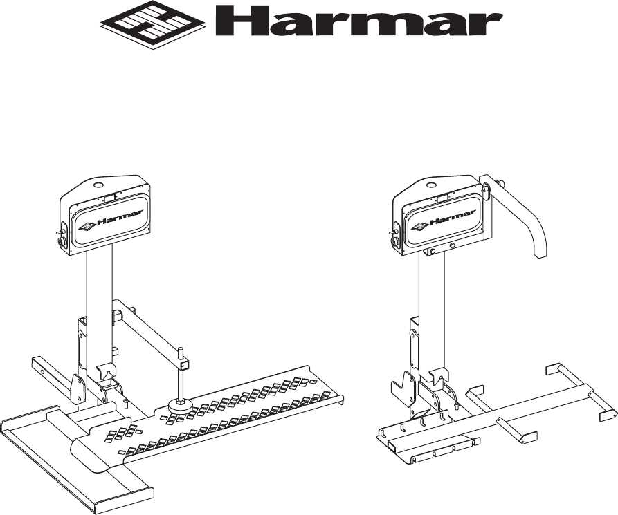 harmar lift parts diagram