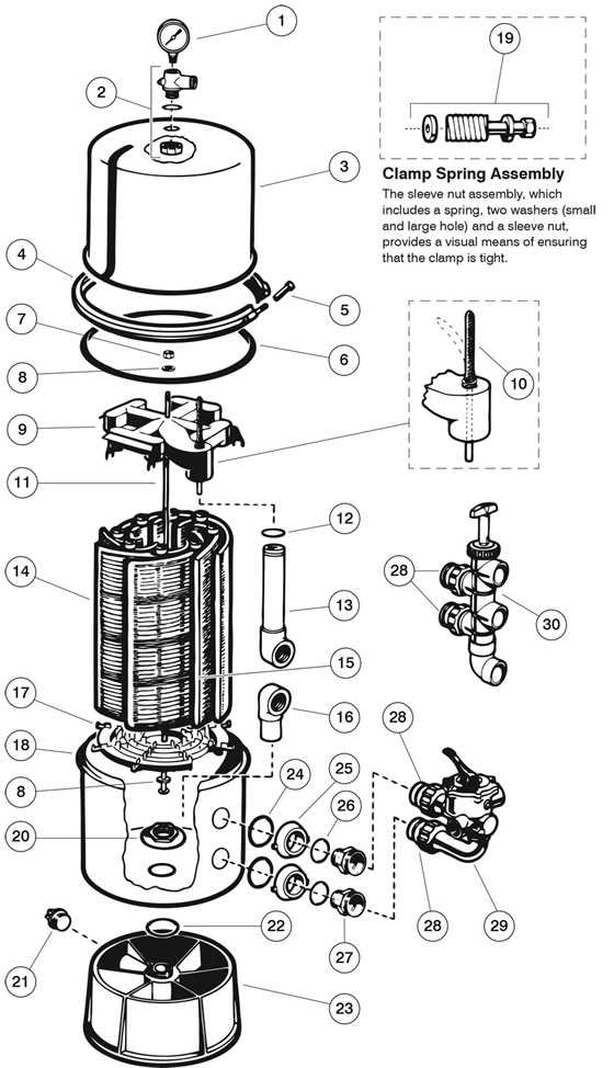 hayward chlorinator parts diagram