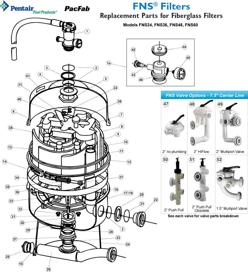 hayward filter parts diagram