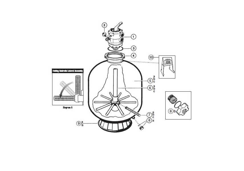 hayward filter parts diagram