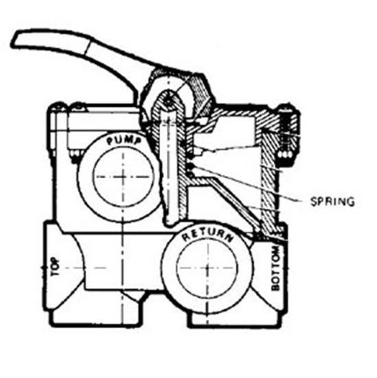 hayward multiport valve parts diagram