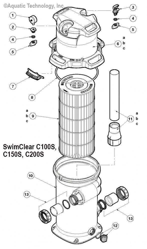 hayward northstar pump parts diagram