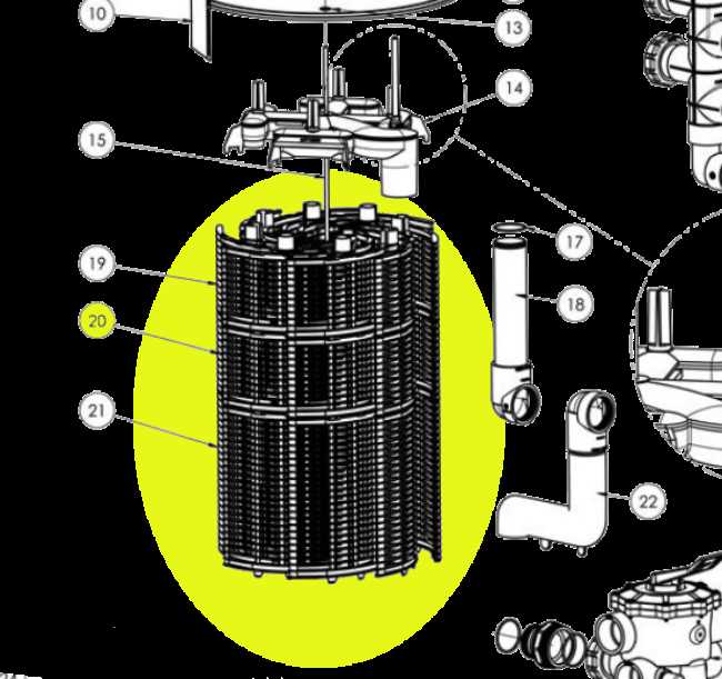 hayward pro series sand filter parts diagram