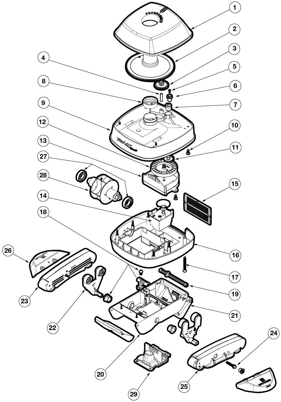 hayward sand filter parts diagram