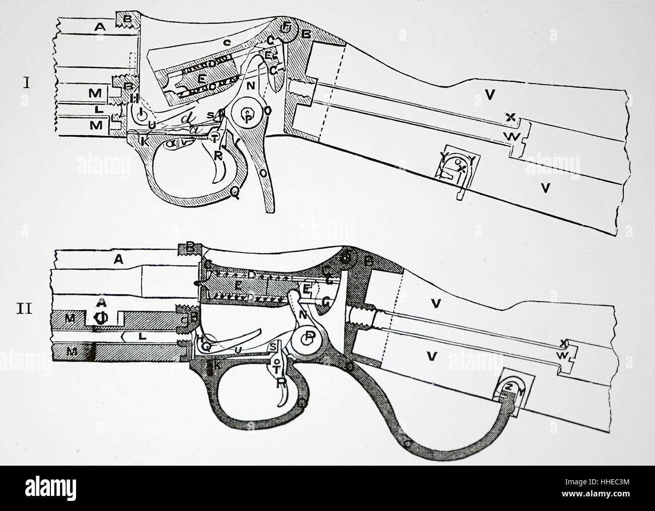 henry rifle parts diagram