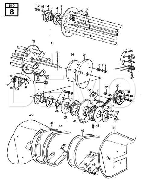 hesston 1014 parts diagram