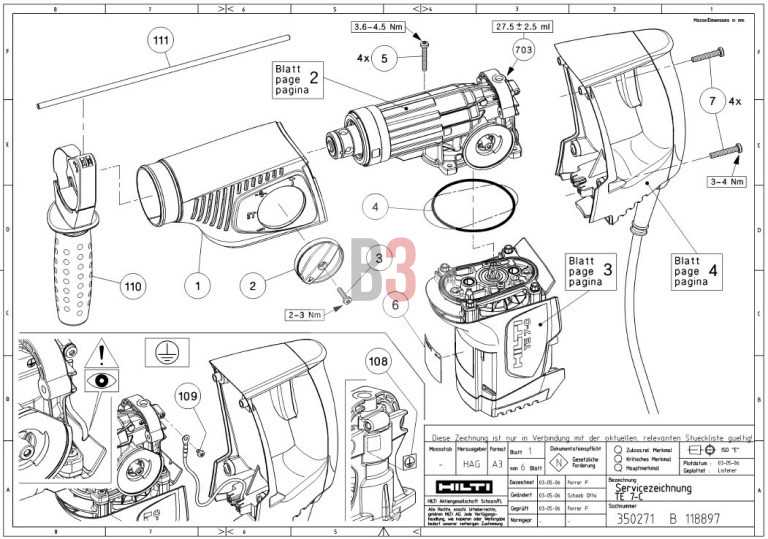 hilti parts diagram