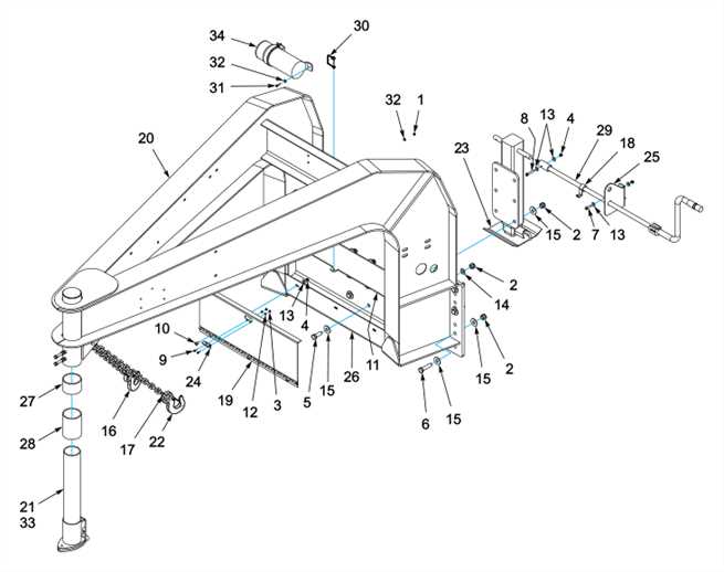 hitch parts diagram