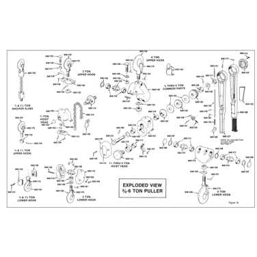 hoist parts diagram