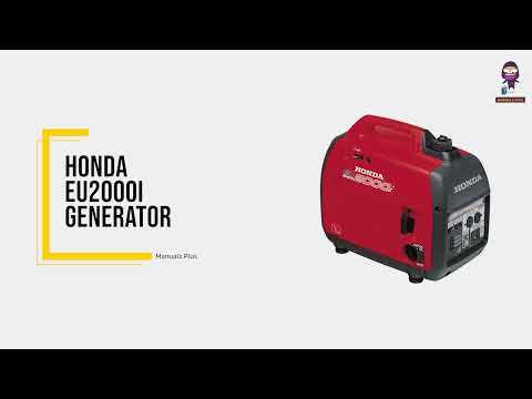 honda eu2000i generator parts diagram