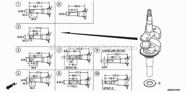 honda gcv160 parts diagram