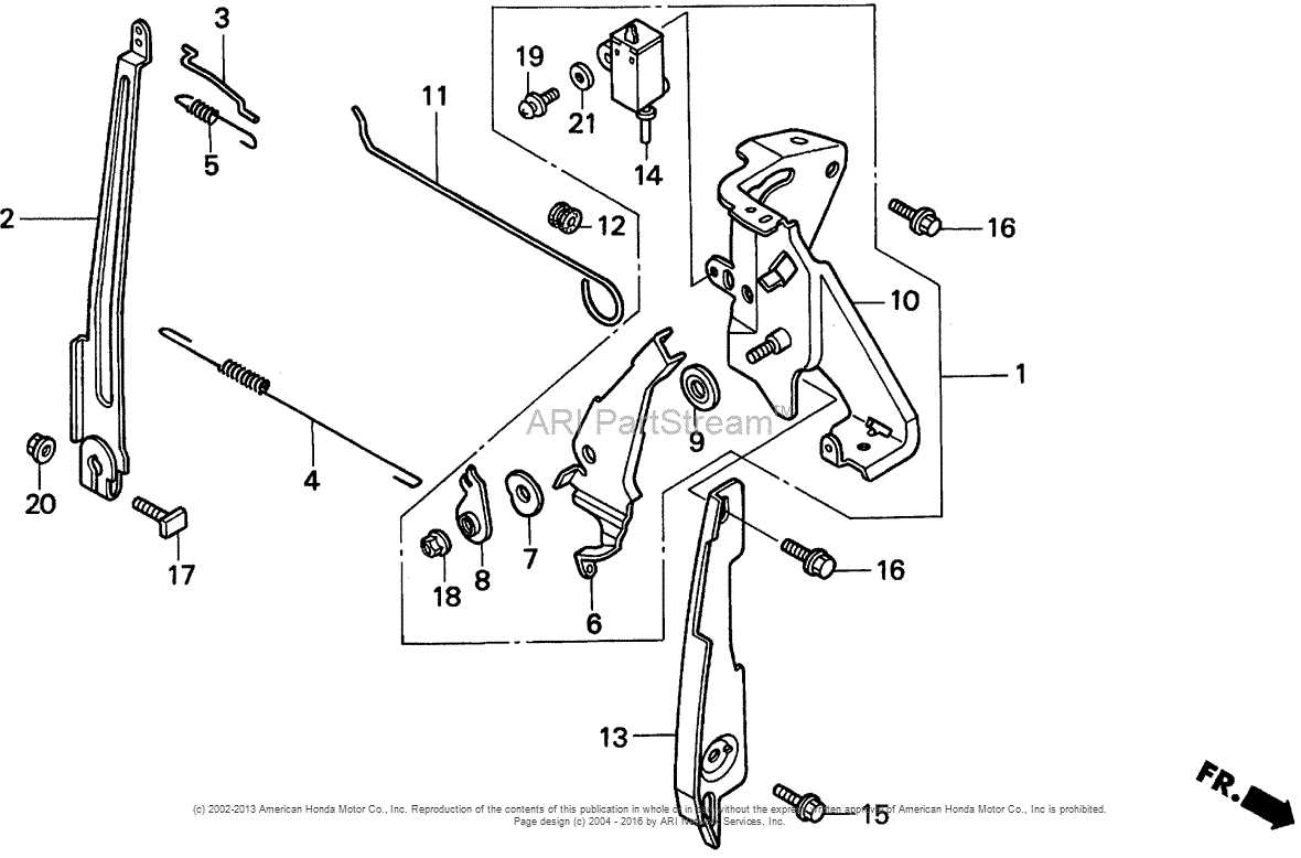 honda gcv160 pressure washer parts diagram