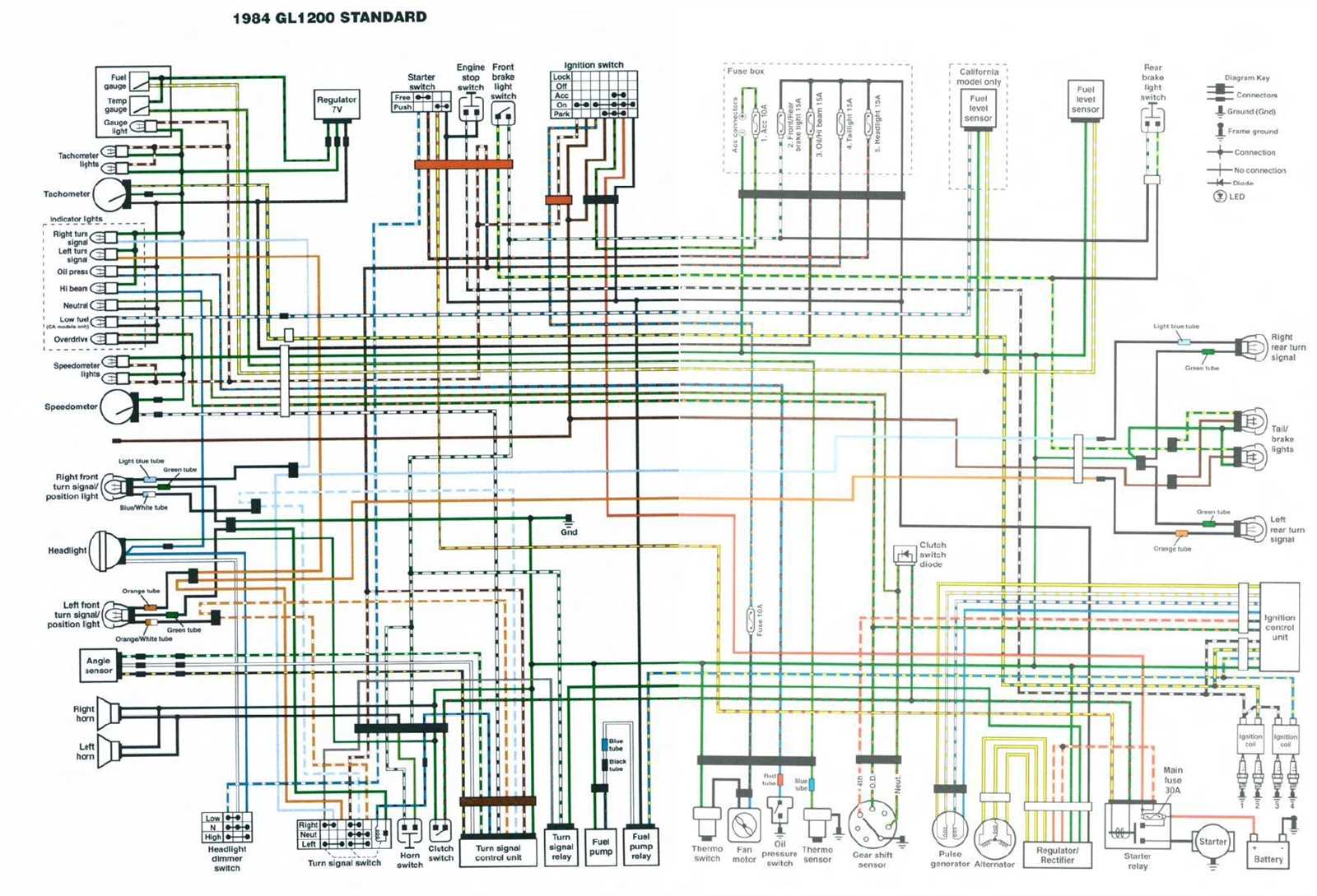 honda goldwing parts diagram