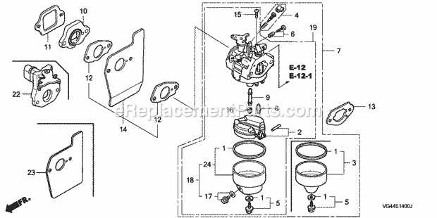 honda hrr2163vxa parts diagram