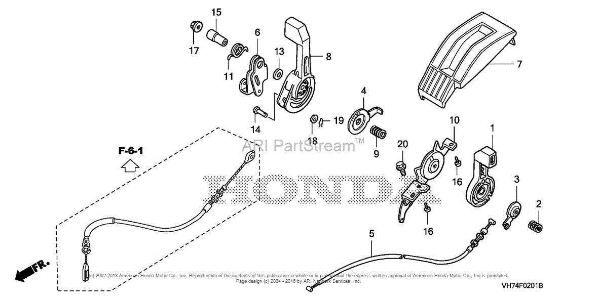 honda hrx217vka parts diagram