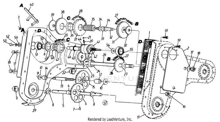 huskee tiller parts diagram