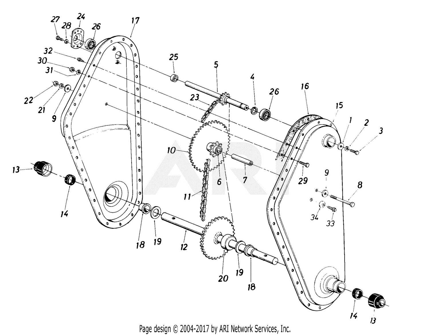 huskee tiller parts diagram